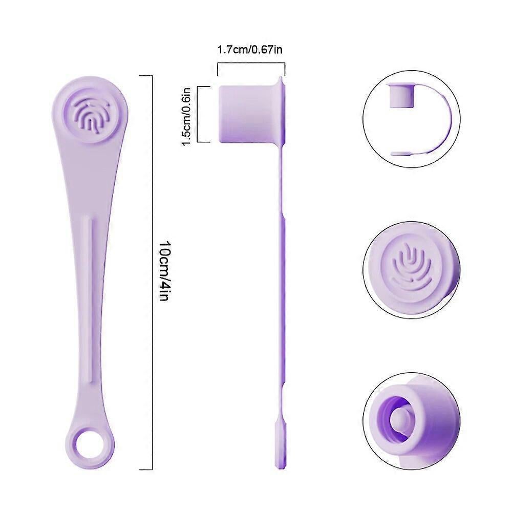 6 Pcs Straw Covers for Stanley Cup 40-20 oz 04 inches Silicone Straw Cover Caps Stanley Cups Accessories - Image 2