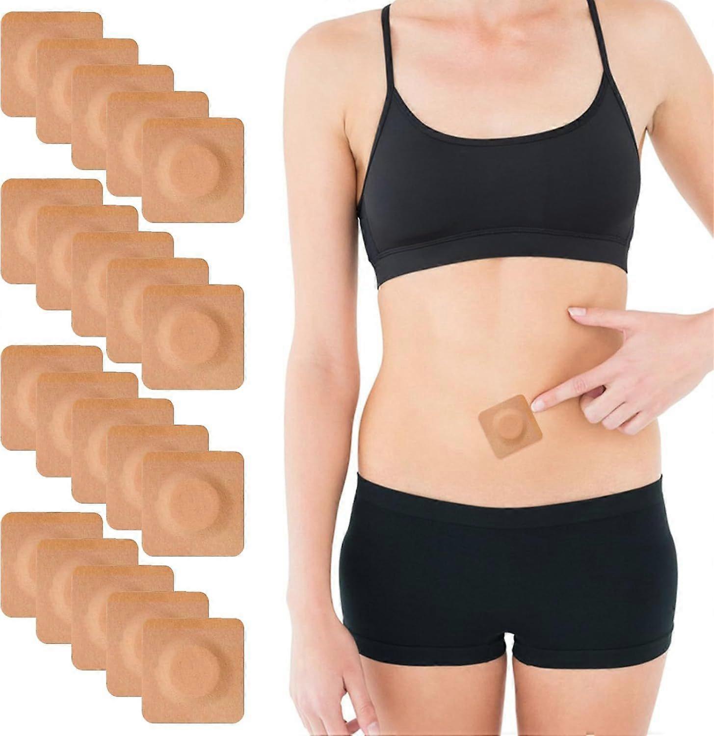 Castor Oil Belly Button Patch 20 Pieces Castor Oil Patches Castor Oil Patch - Image 1
