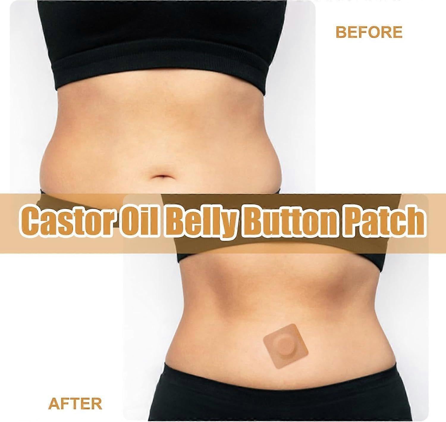 Castor Oil Belly Button Patch 20 Pieces Castor Oil Patches Castor Oil Patch - Image 4
