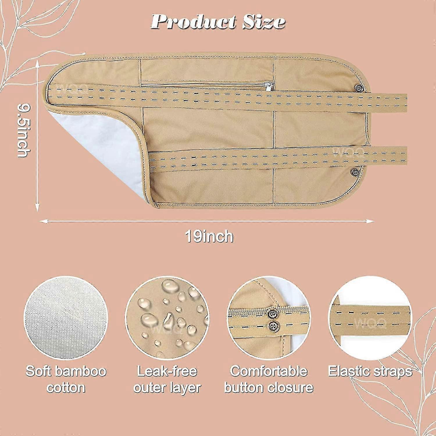 Castor Oil Packs, Compressed Reusable Castor Oil Pack Kit (castor Oil Not Included) - Image 3