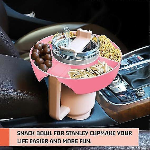 Compatible Stanley Snack Tray, 40 Oz Bowl for Stanley Cup Accessories, Ivory - Image 2