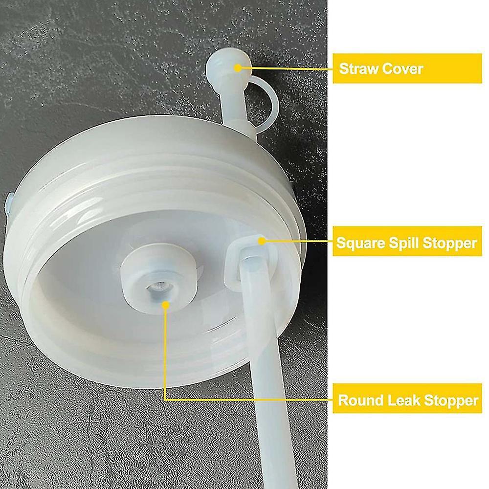 For Stanley Cup Spill Proof Stoppers 30oz 40oz Tumbler 1.0 Anti-dust Stanley Cup Accessories 6pcs - Image 4