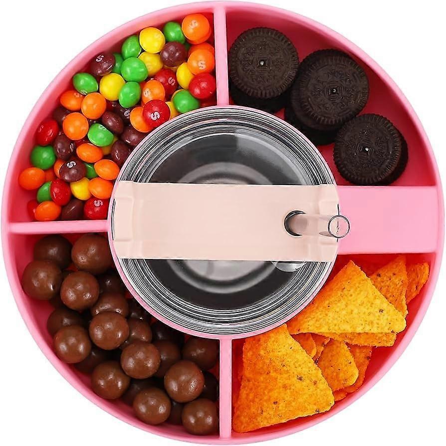 Reusable Silicone Snack Platter for Stanley Cup 40oz - Image 3