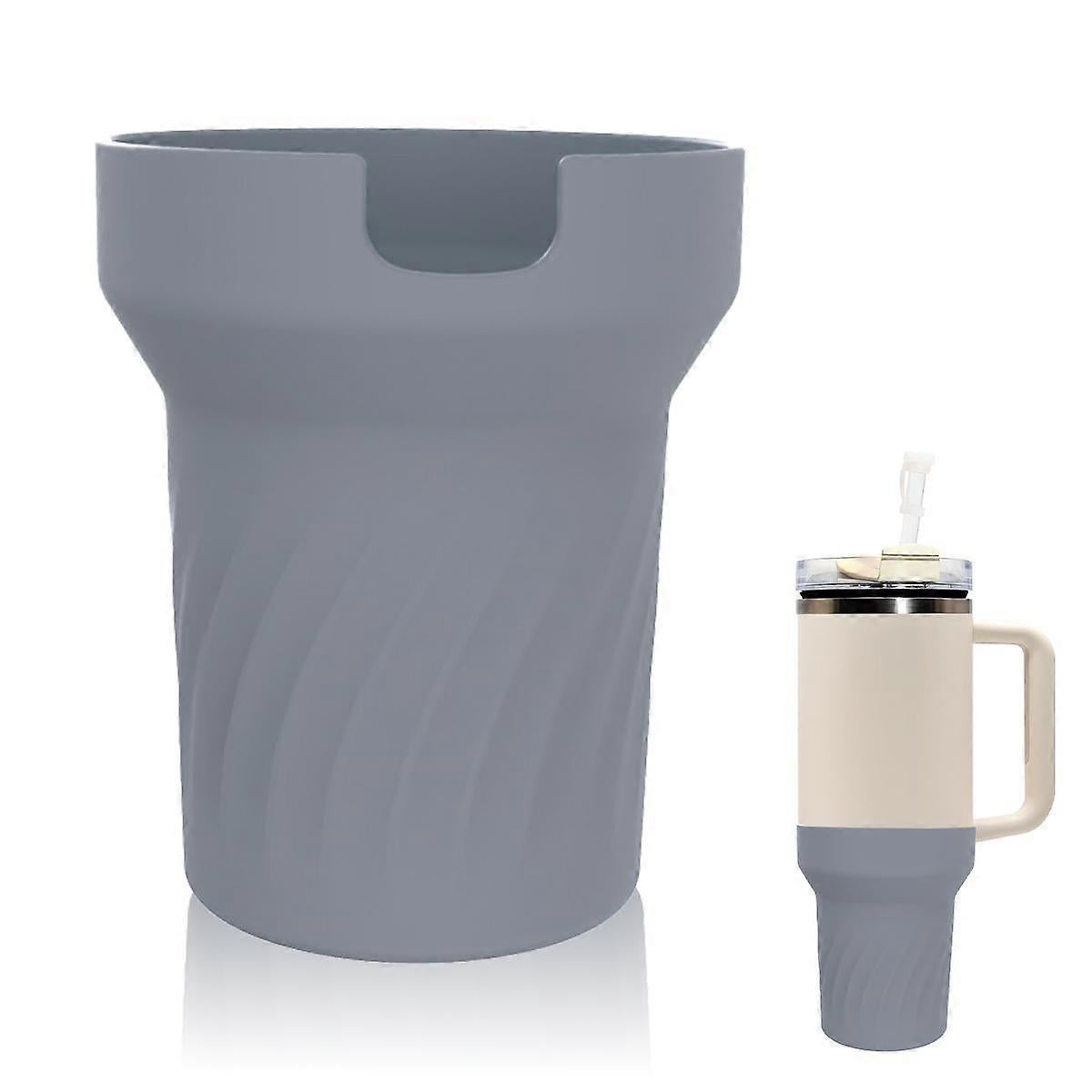 Silicone Boot for Stanley 40 oz Tumbler with Handle - Water Bottle Bottom Cover Fits Stanley Cup Accessories - Image 1