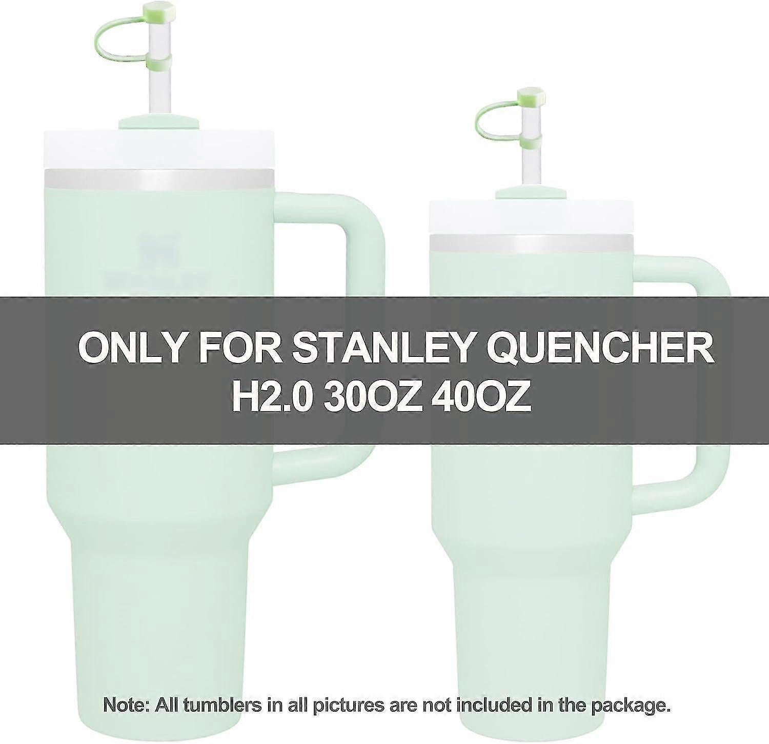 Spill Stopper For Stanley Cup 2.0 30oz & 40oz Set Of 4, Silicone Leak Proof Stopper For Stanley Tumbler, Cup Accessories Includes Straw Cover - Image 2