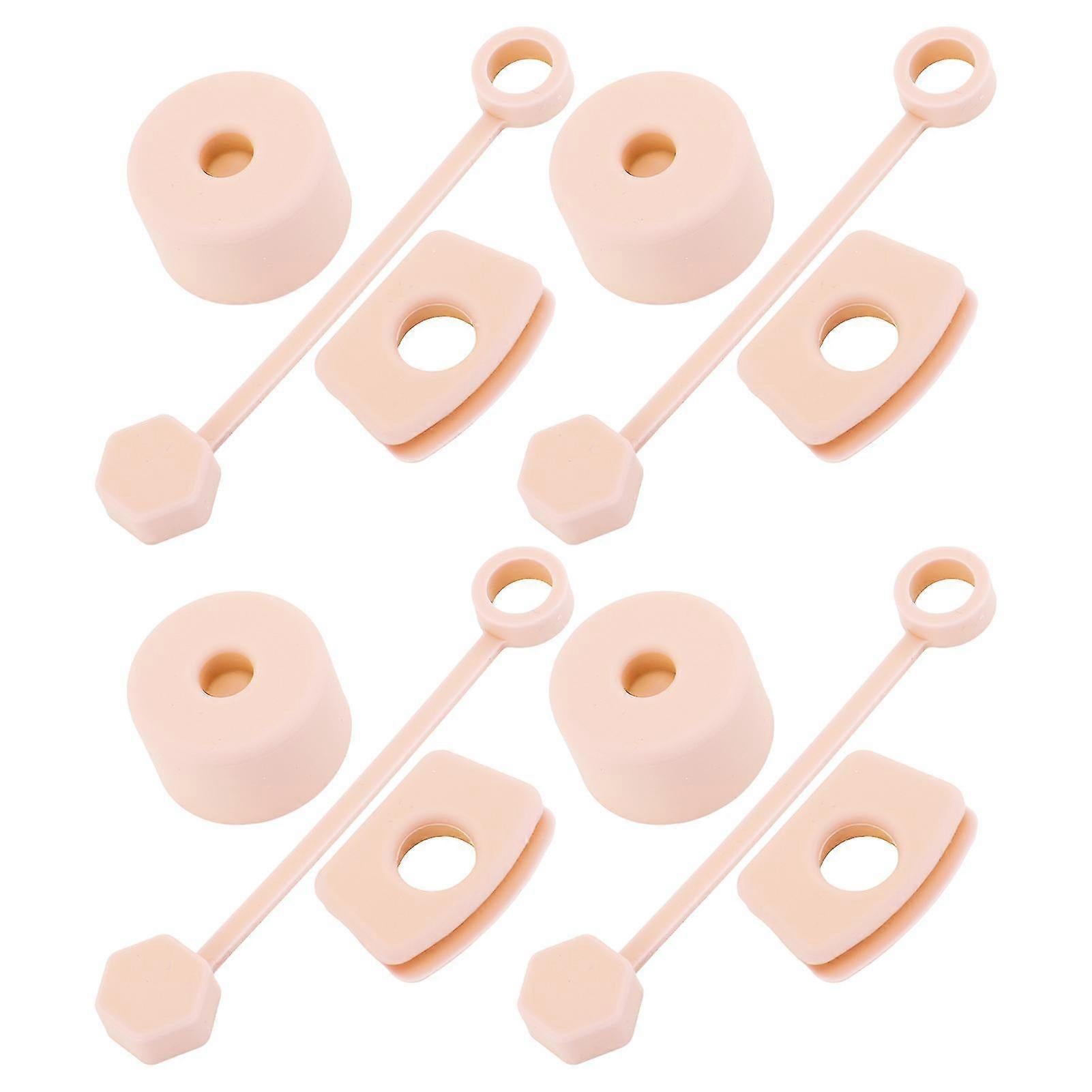 Spill Stopper For Stanley Cup 2.0 30oz & 40oz Set Of 4, Silicone Leak Proof Stopper For Stanley Tumbler, Cup Accessories Includes Straw Cover - Image 1