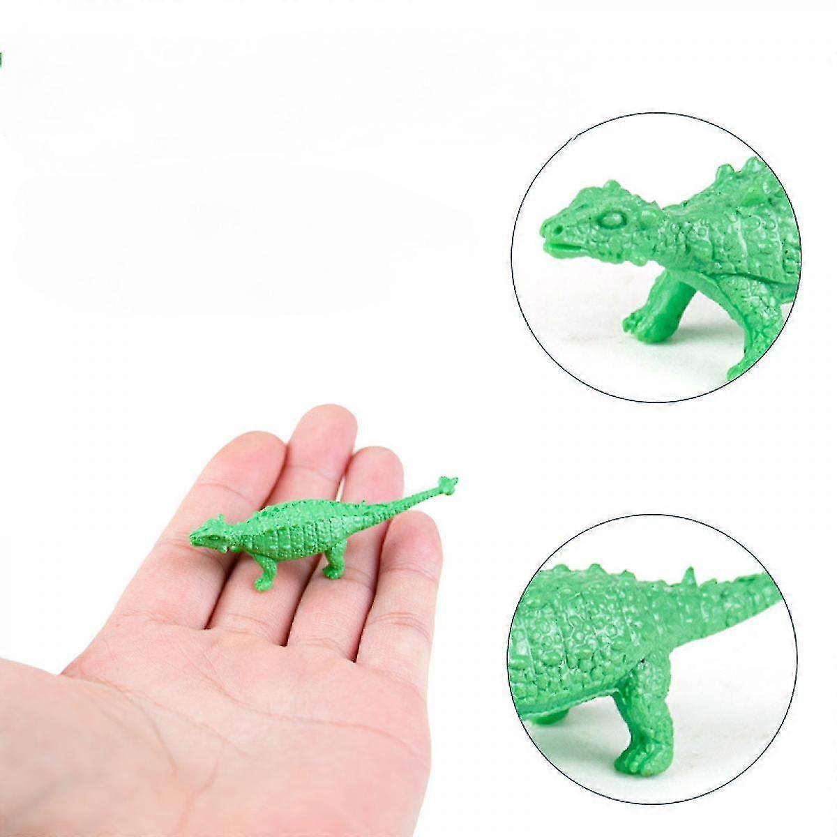 24pcs Mini Dinosaur Figures And Dinosaur Skeletons, Plastic Dinosaurs Assorted Dinosaur Cake Toppers For Girls Boys Ages 3 and up - Image 2