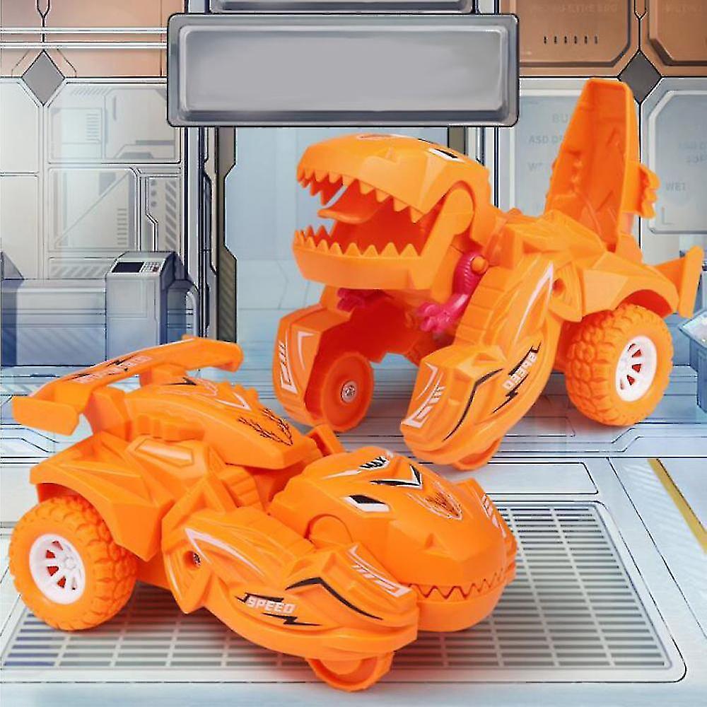 Deformation Dinosaur Toy, Automatic Transformation Dinosaur Vehicle - Image 5