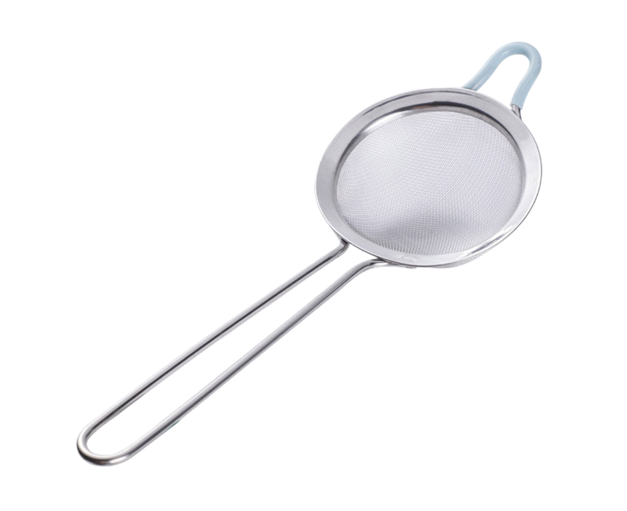 Stainless Steel Flour Sieve Sifter Screen Mesh Strainer Colander Kitchen Tool-3 - Image 1