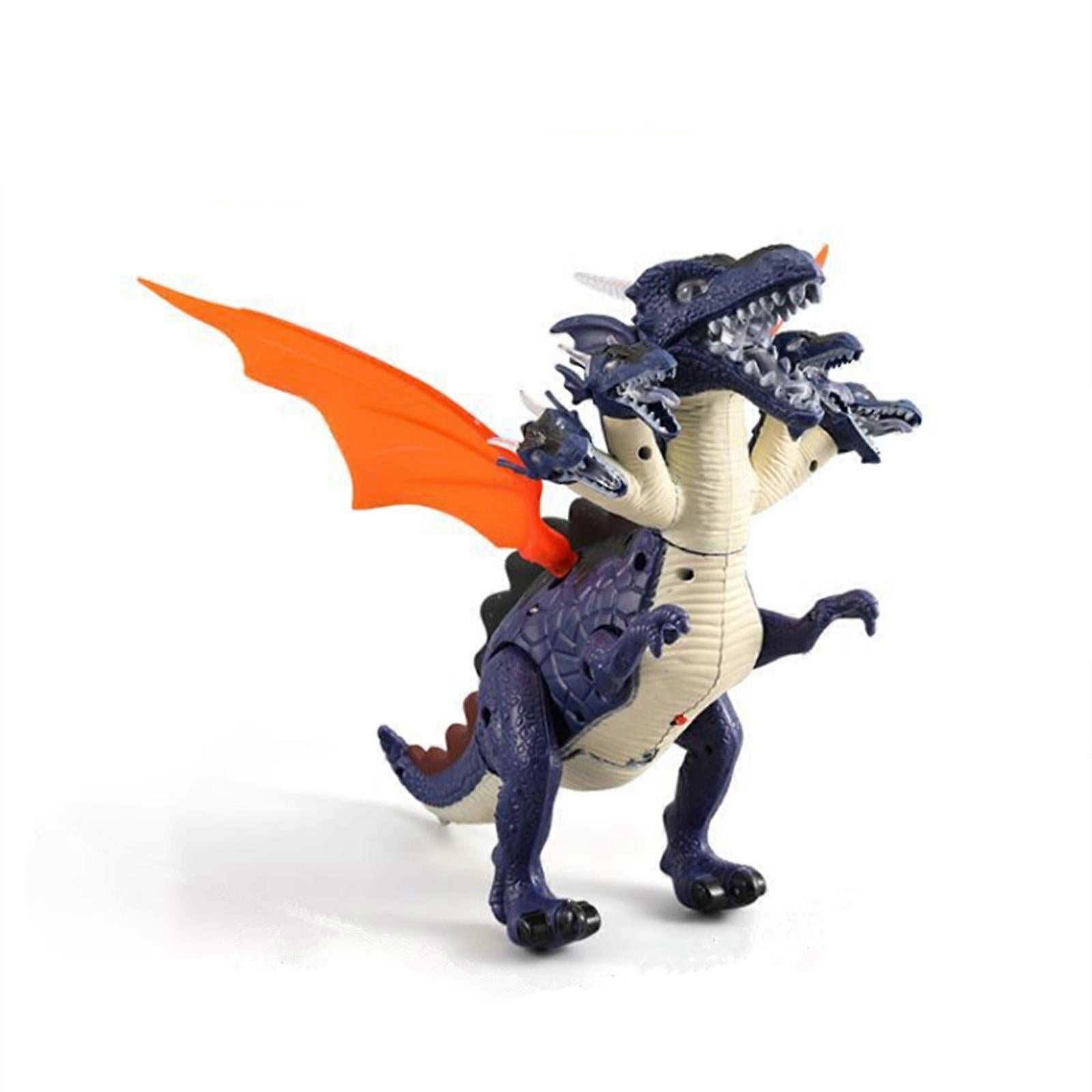 Electric Dinosaur With Five Heads, Walking Dinosaur, Dinosaur Robot, With Realistic Dinosaur, Moves While Making Roaring Sound - Image 3