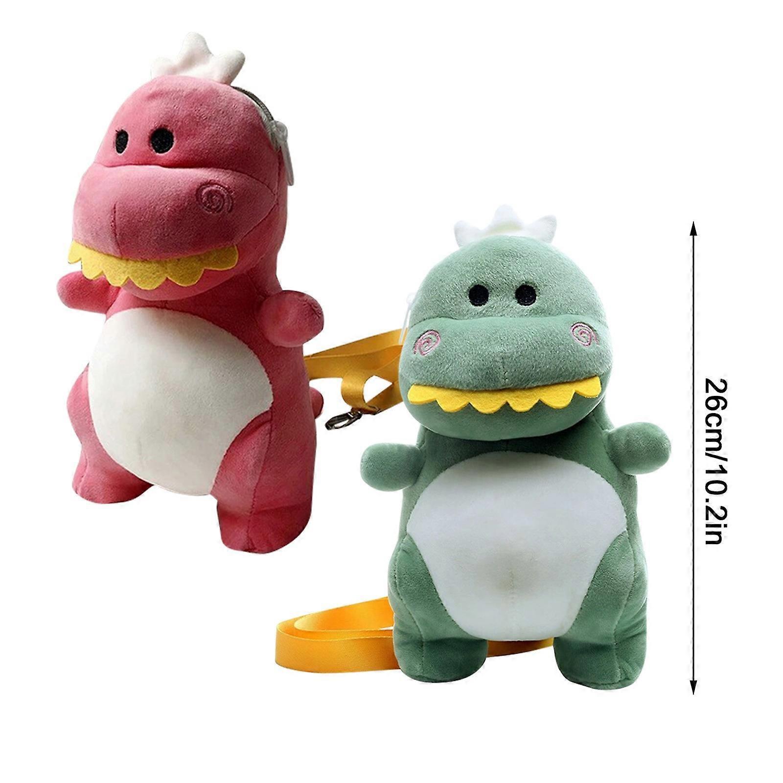Dinosaur Plush Kawaii Plush Stuffed Dinosaur Plush Shoulder Bag With Dinosaur - Image 3
