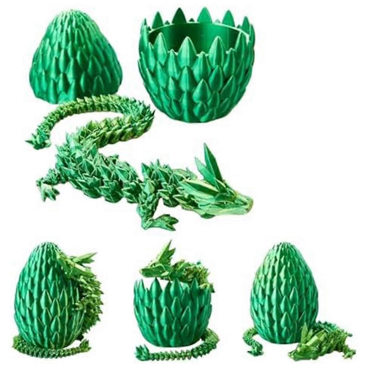 Dragon Egg, Easter Egg,12in Dragon Toy, Dragon Eggs with Dragon Inside,3D Printed Dragon - Image 2