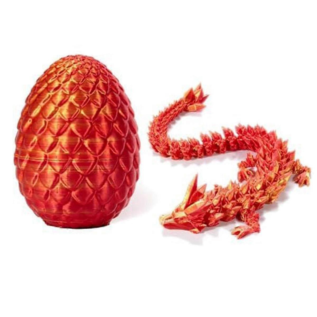 Dragon Egg, Easter Egg,12in Dragon Toy, Dragon Eggs with Dragon Inside,3D Printed Dragon - Image 3
