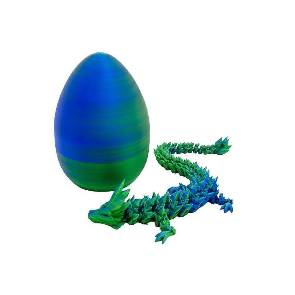 3D Printed Dragon Egg, Surprise Dragon Egg, 3D Printed Articulated Dragon Eggs with Dragon Inside Fidget Toys, Mystery Dragon Egg Gift - Image 1