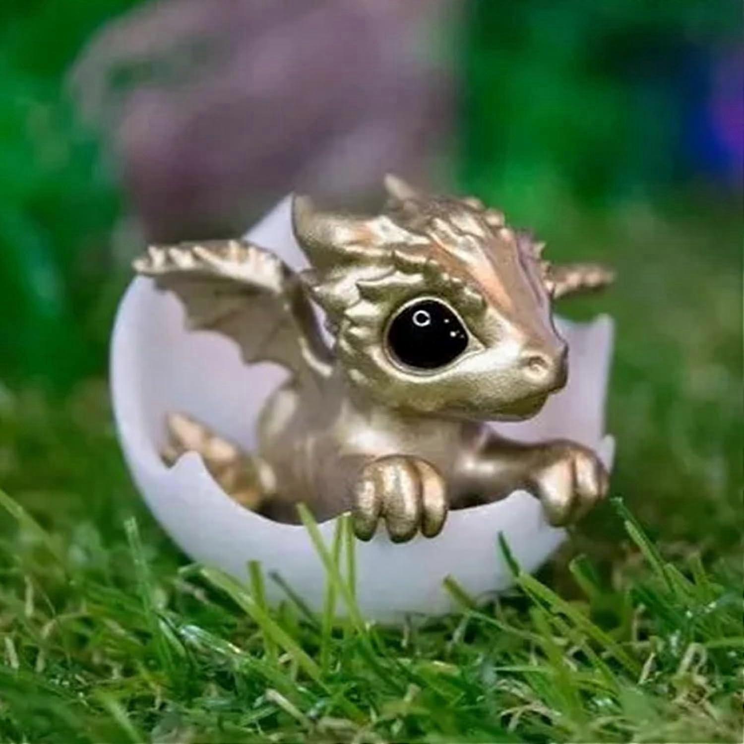 Babies Dragon in Egg, 3D Printed Dragon Egg, babies Dragons in Eggshel, Surprise Egg Toy - Image 3