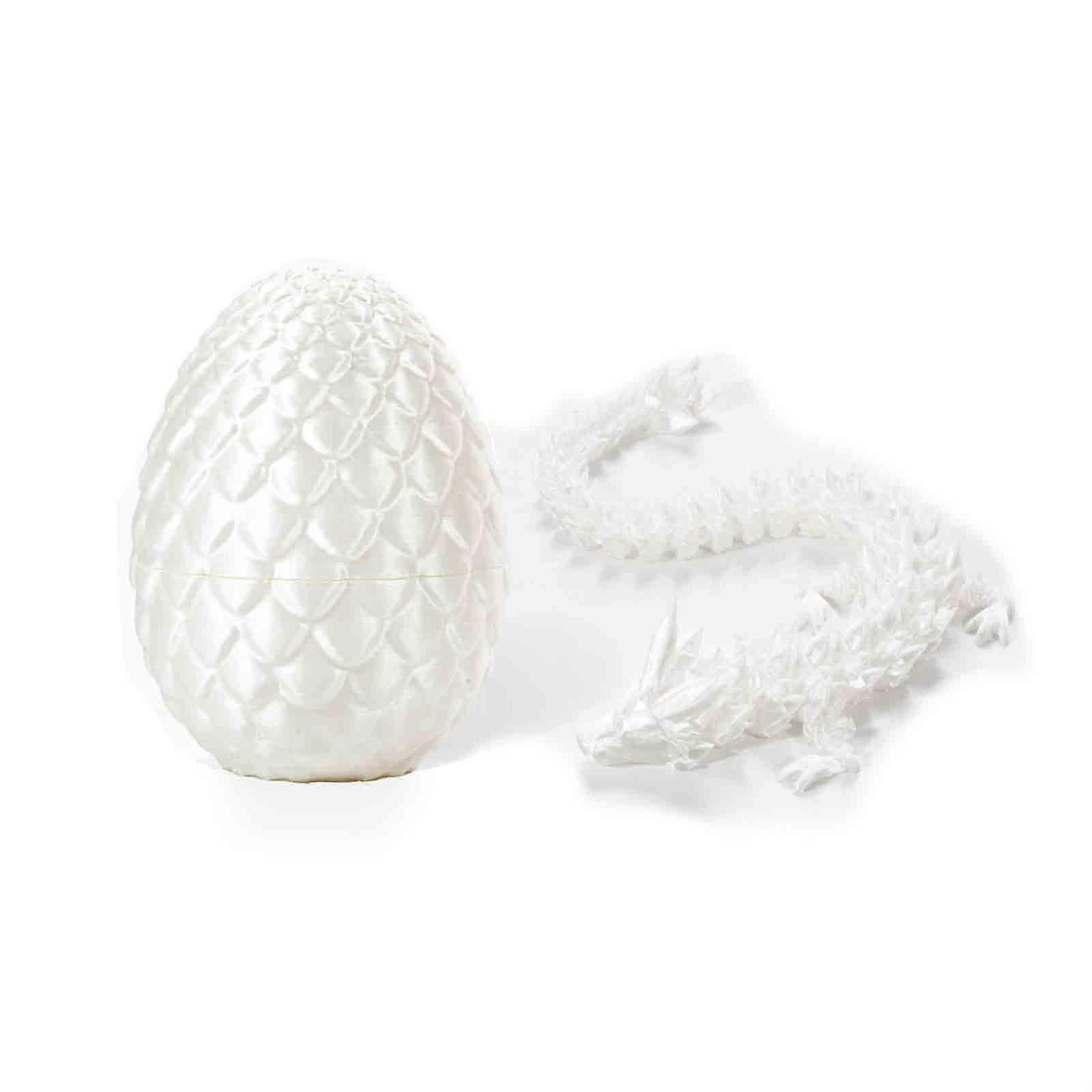 3D Printed Dragon in Egg, Full Articulated Dragon Crystal Dragon with Dragon Egg,50% Offer - Image 1