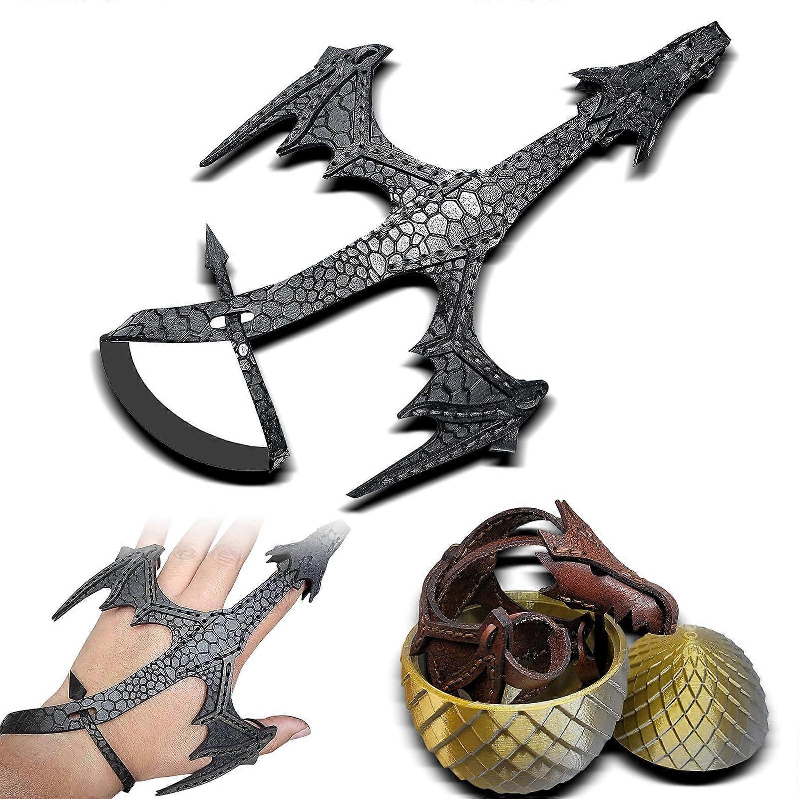 Mystery Color Dragon Egg with Left Hand Black Dragon Bracelet - Image 1