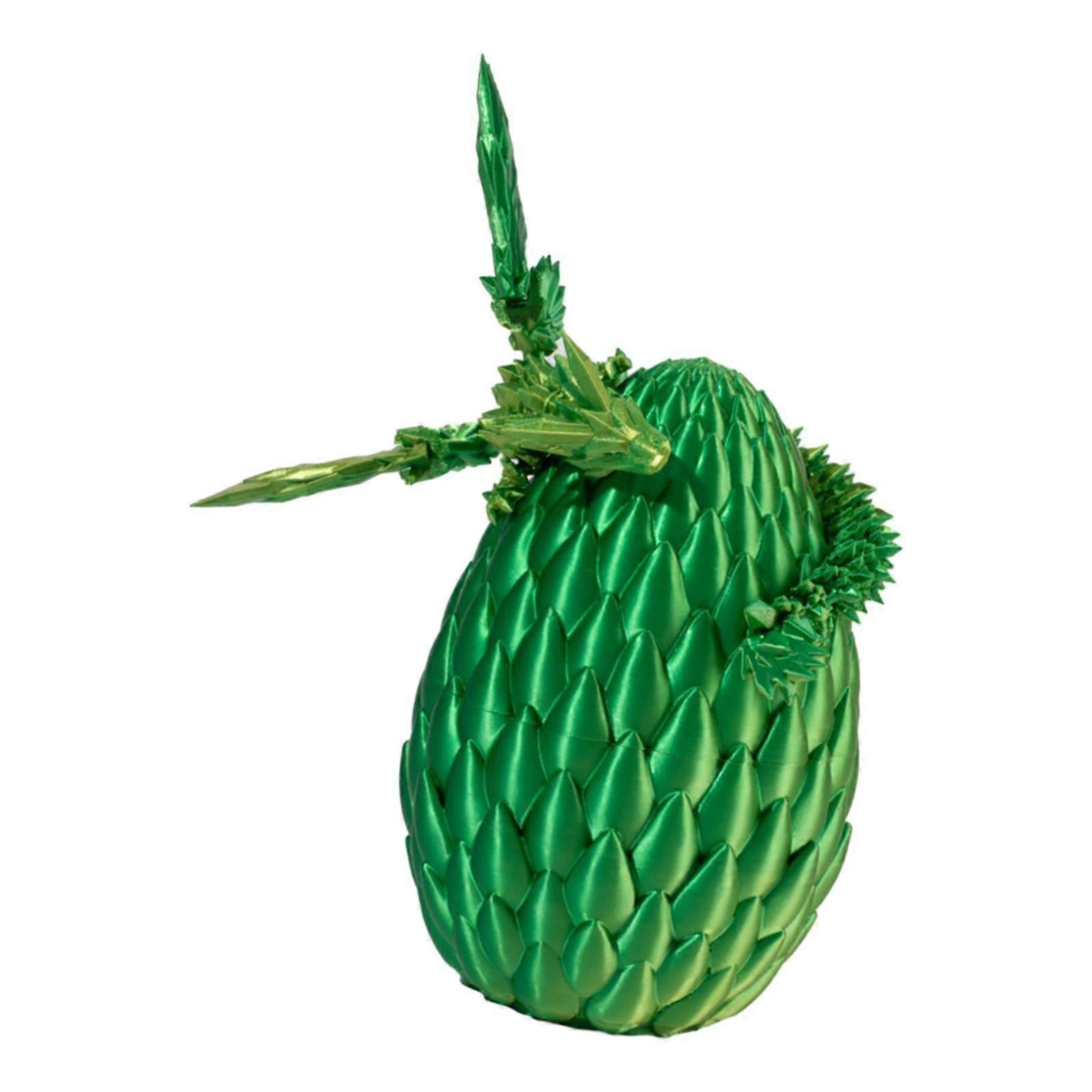 3D Printed Dragon Articulated Dragon Birthday Gift Table Decor Flying Dragon Figurine,Dragon Egg Set for Bookshelf Decor Home - Image 2