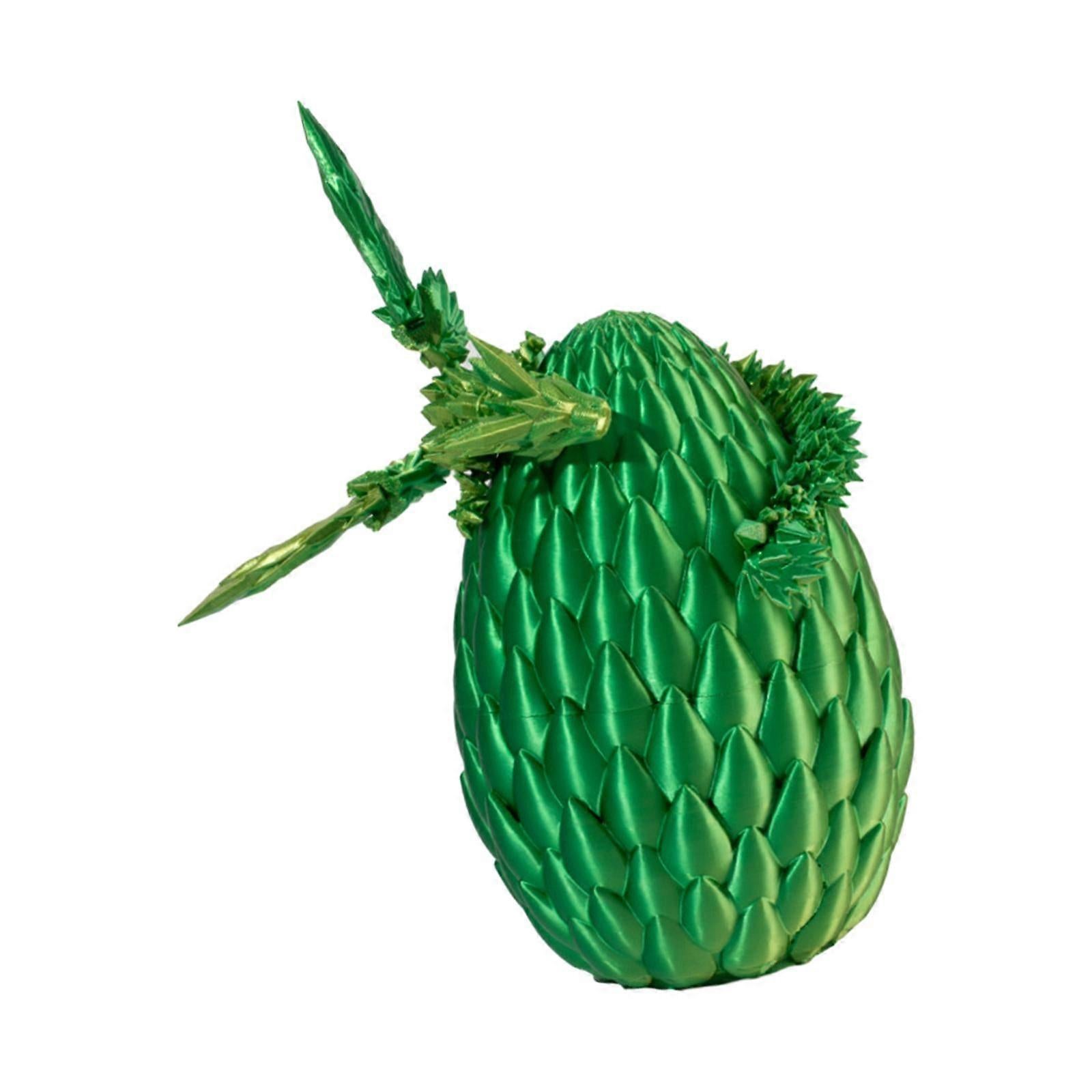 3D Printed Dragon Articulated Dragon Birthday Gift Table Decor Flying Dragon Figurine,Dragon Egg Set for Bookshelf Decor Home - Image 3