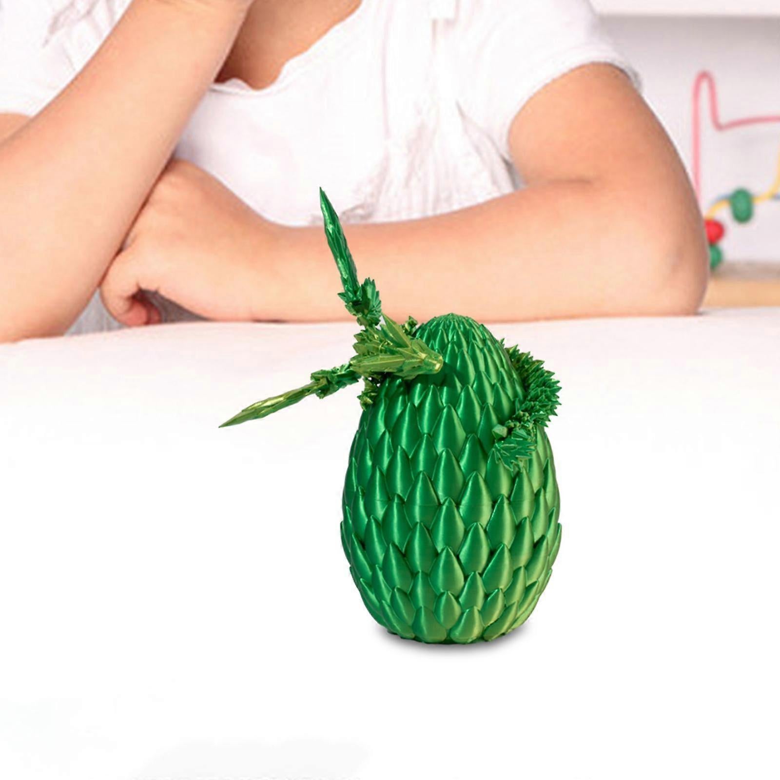 3D Printed Dragon Articulated Dragon Birthday Gift Table Decor Flying Dragon Figurine,Dragon Egg Set for Bookshelf Decor Home - Image 5