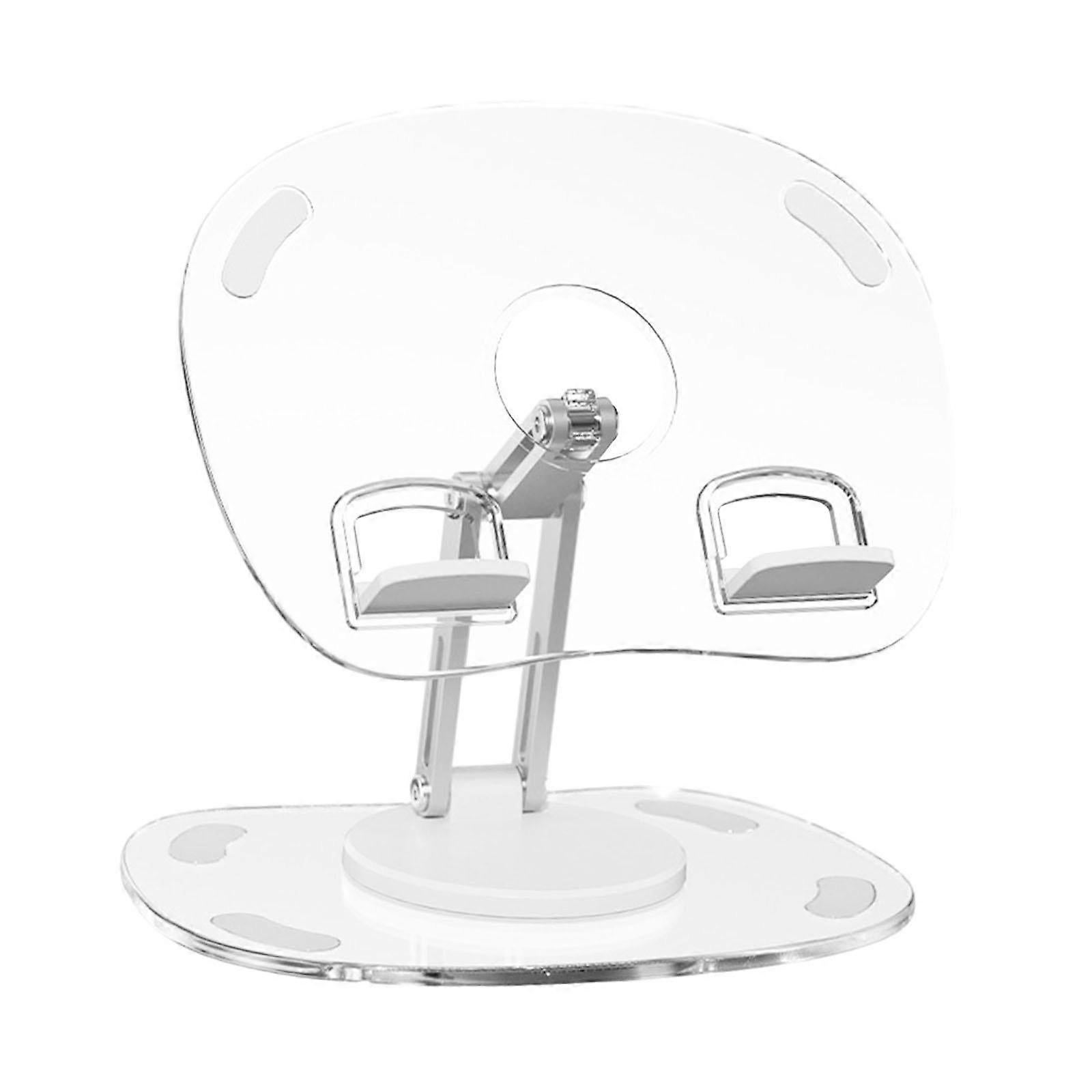 Rotatable Non-Slip Tablet Stand for Desk - White - Image 1