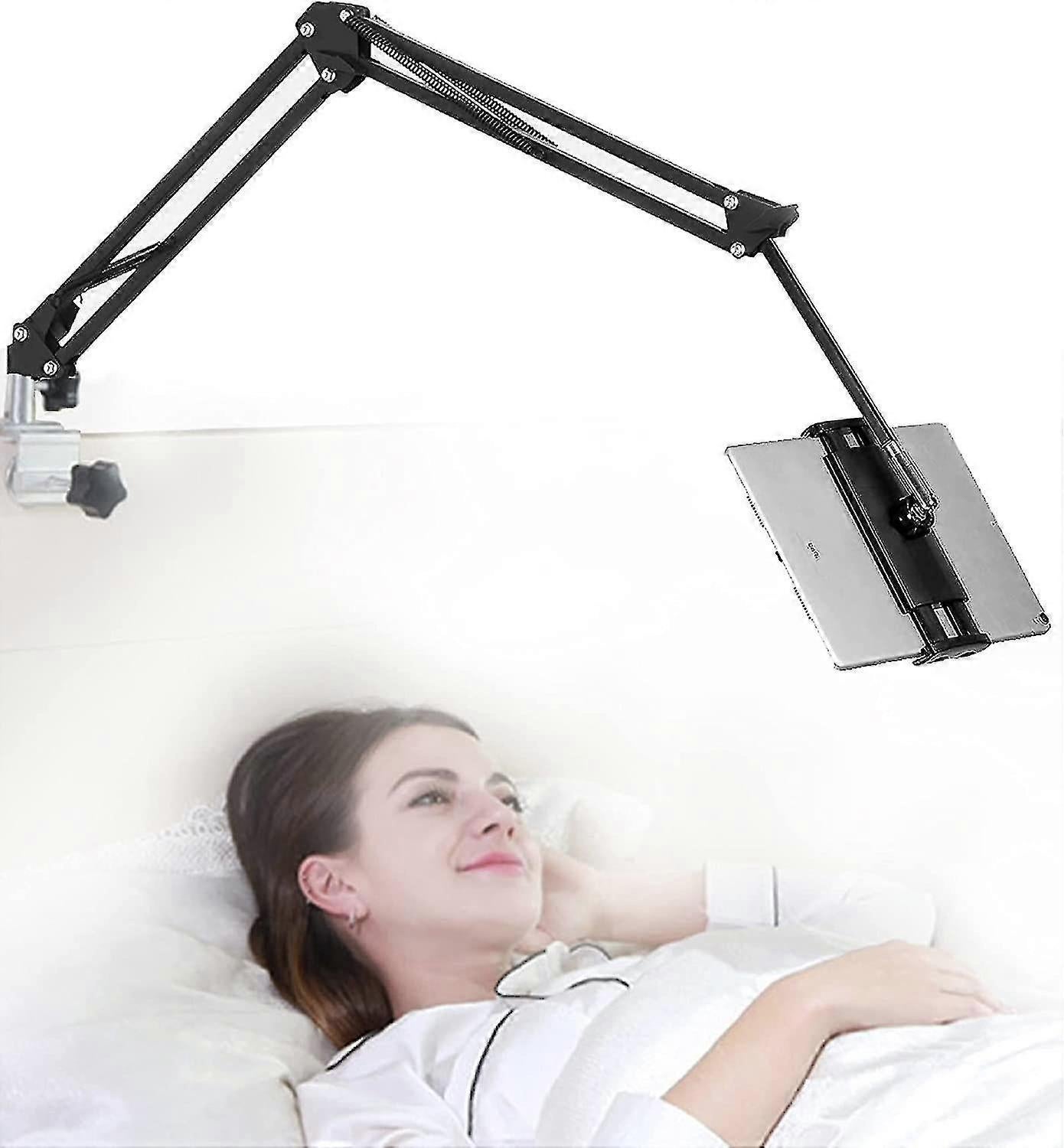 360 Rotating Tablet Stand Holder for Bed - Image 3