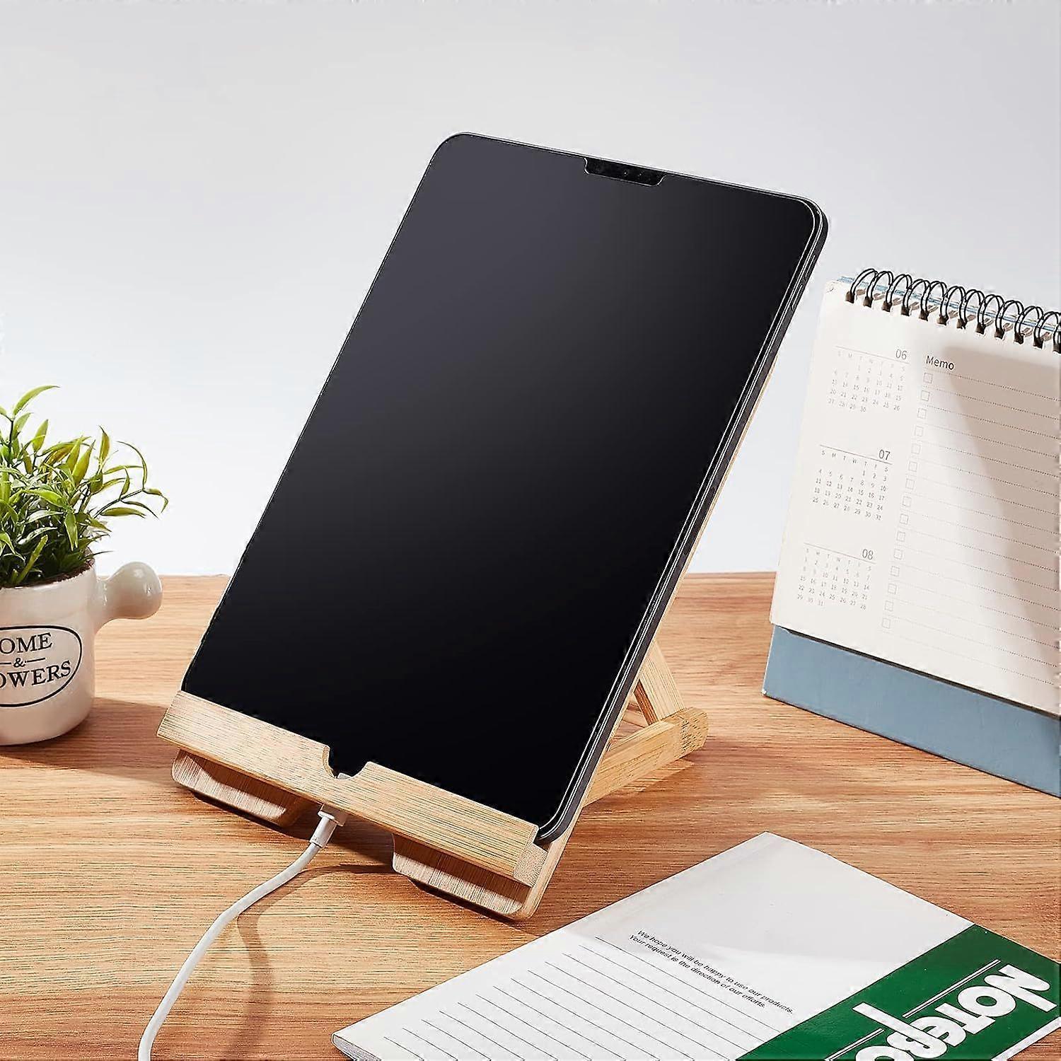 Bamboo Adjustable Foldable Tablet & Book Stand - Image 5