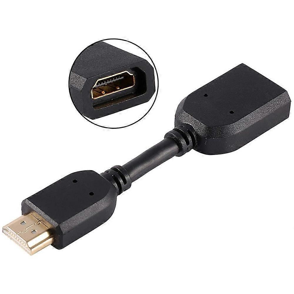 10cm HDMI Male to Female Extension Cable - Image 1
