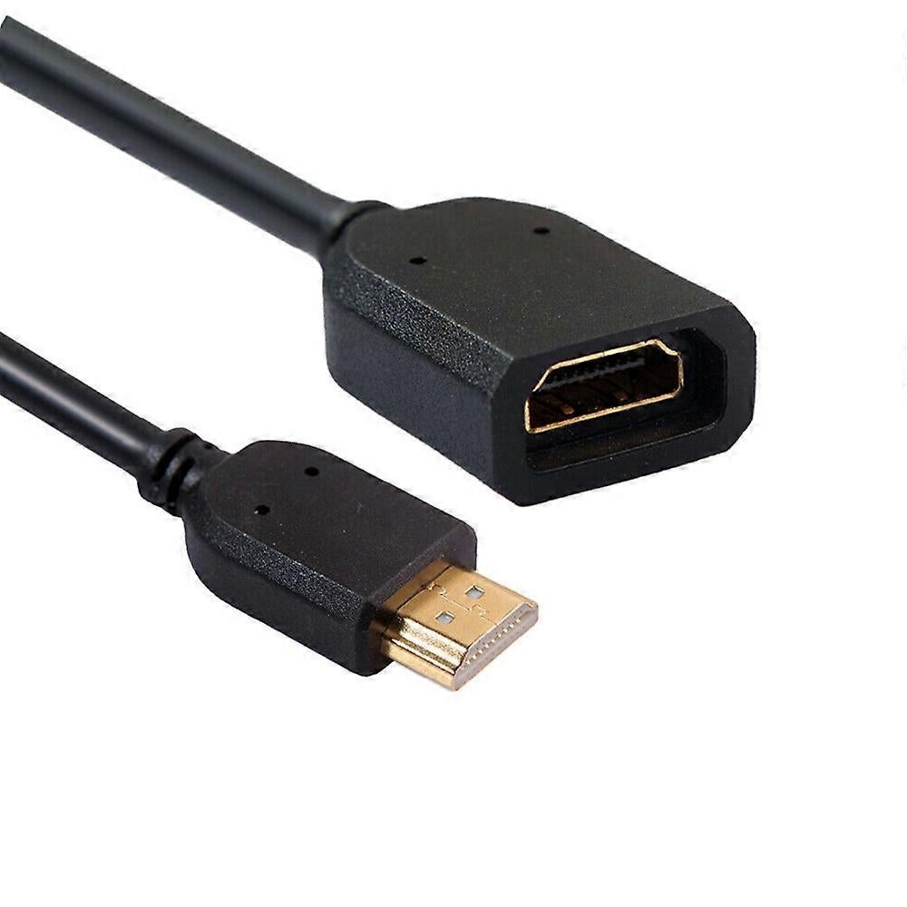 10cm HDMI Male to Female Extension Cable - Image 3