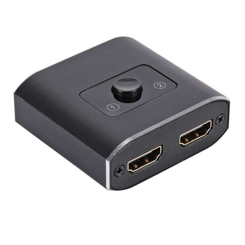 2 In 1 Out HDMI Switcher 4K HD - Image 1