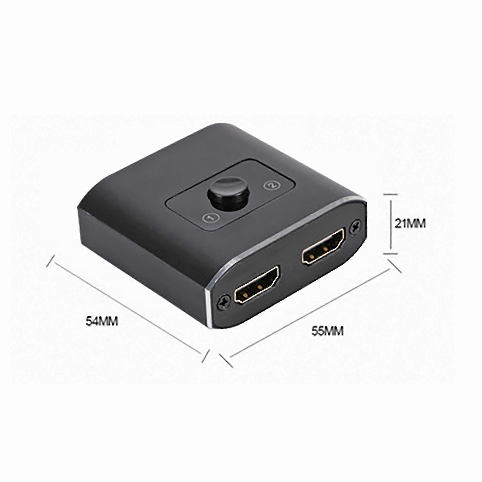 2 In 1 Out HDMI Switcher 4K HD - Image 4