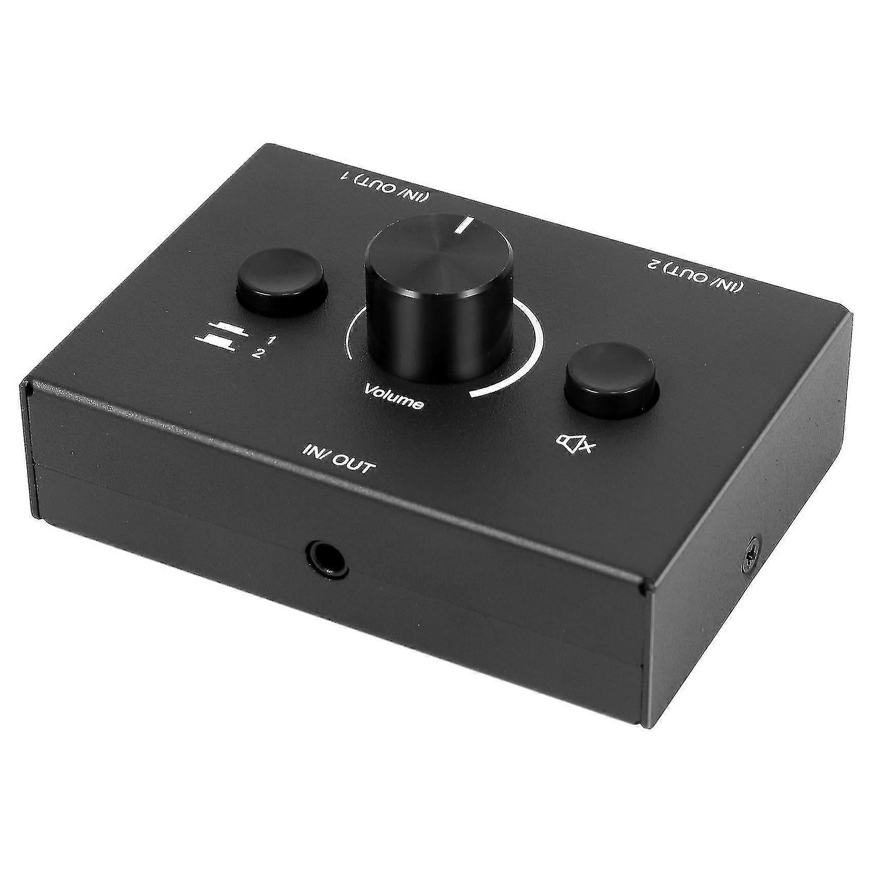 3.5mm Audio Switcher 2 In 1 Out / 1 In 2 Out - Image 1