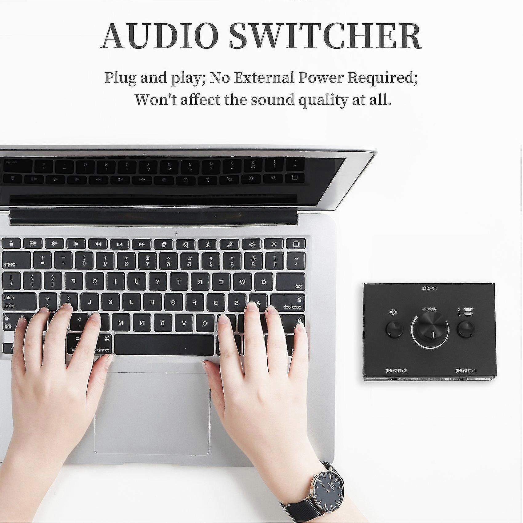 3.5mm Audio Switcher 2 In 1 Out / 1 In 2 Out - Image 2