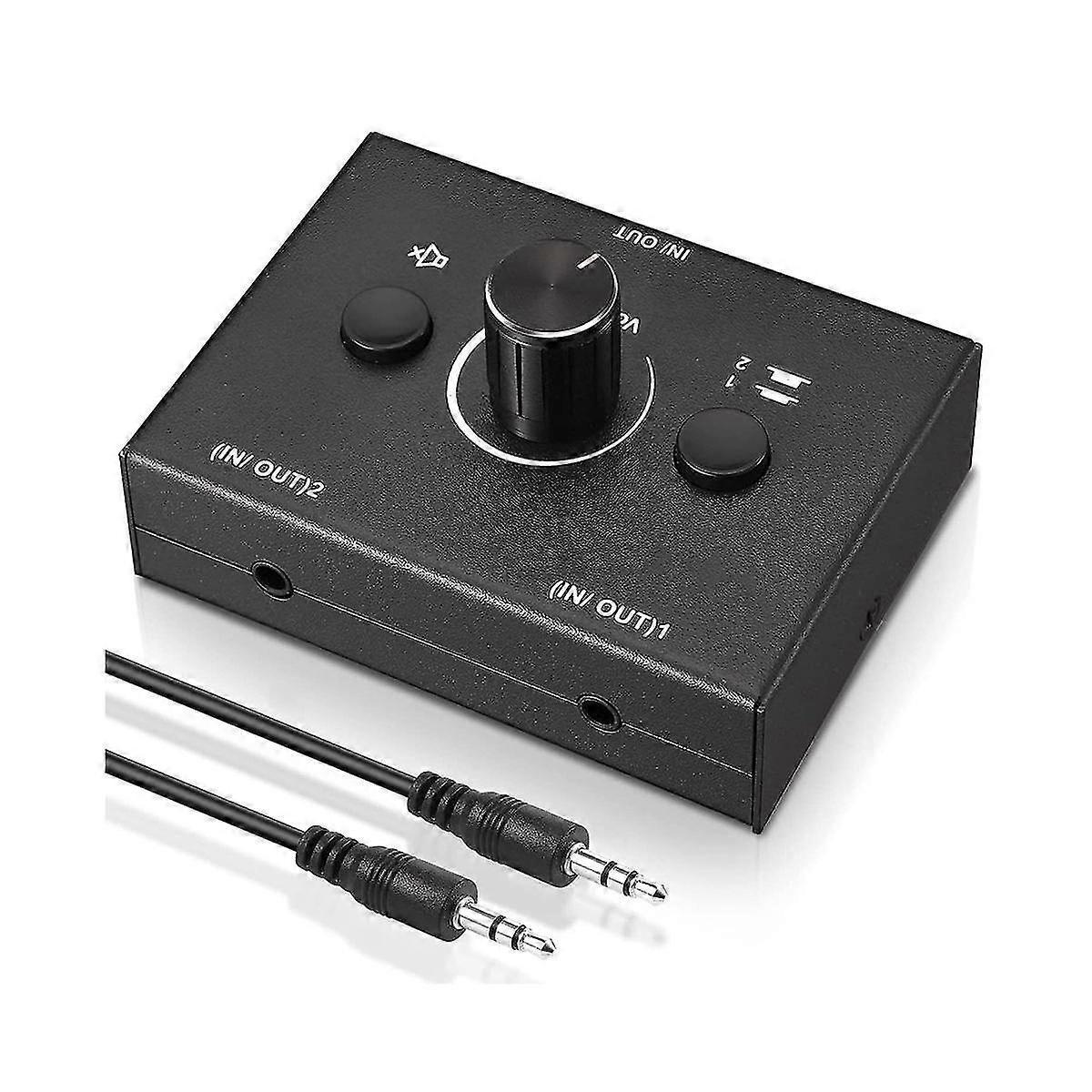 3.5mm Audio Switcher 2 In 1 Out / 1 In 2 Out - Image 2