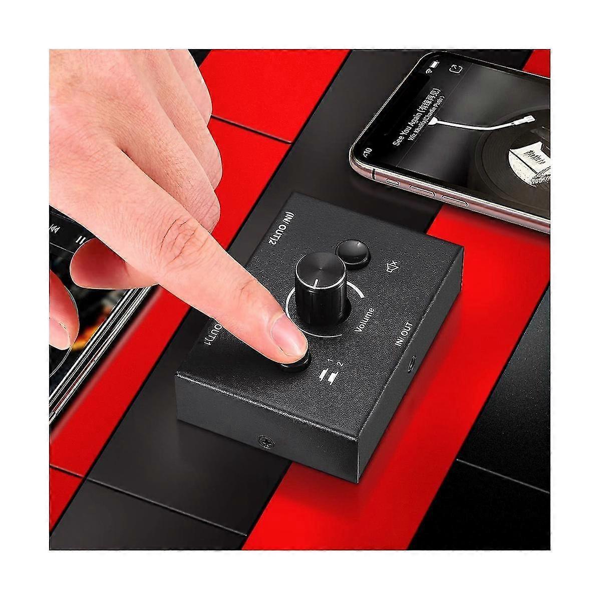 3.5mm Audio Switcher 2 In 1 Out / 1 In 2 Out - Image 3