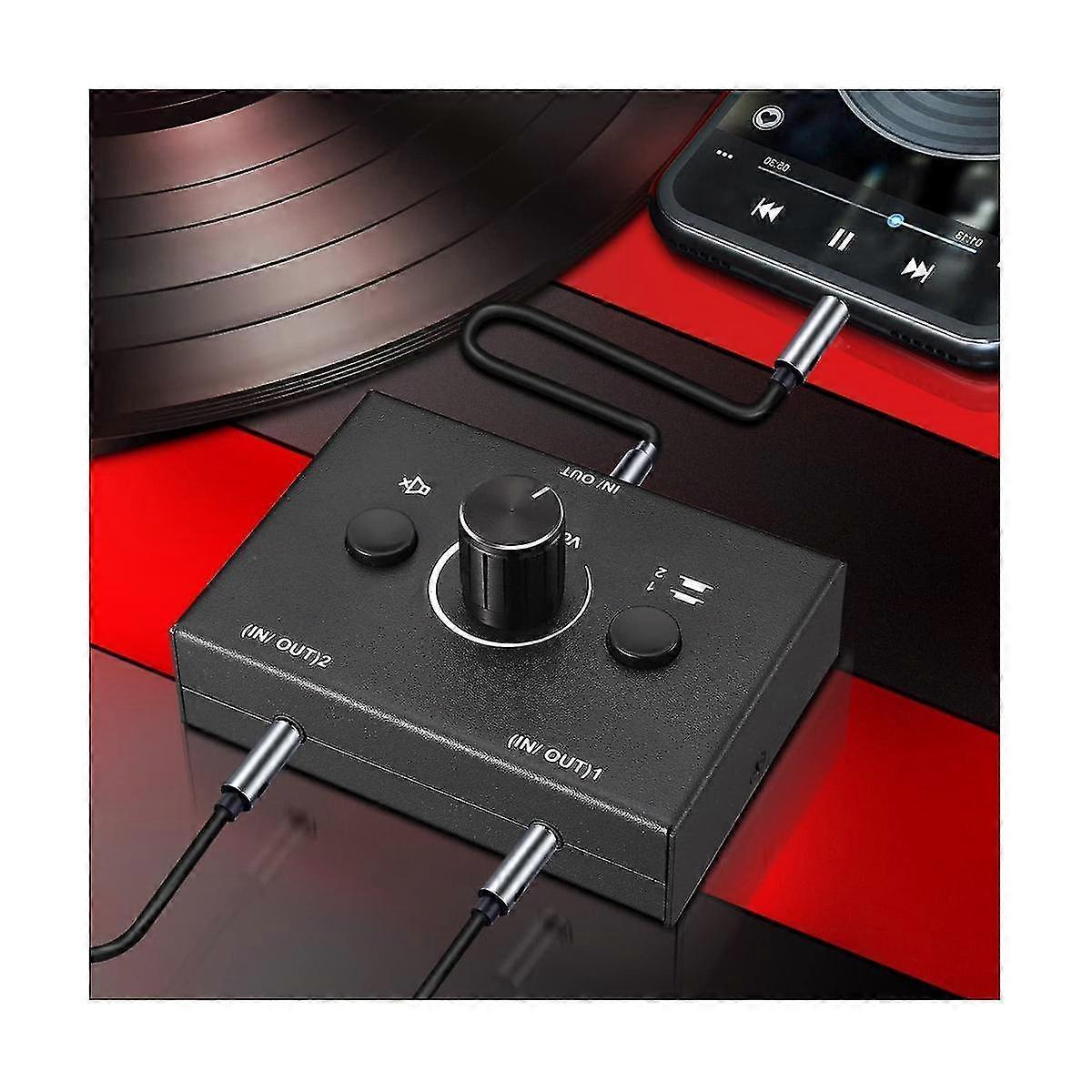 3.5mm Audio Switcher 2 In 1 Out / 1 In 2 Out - Image 4