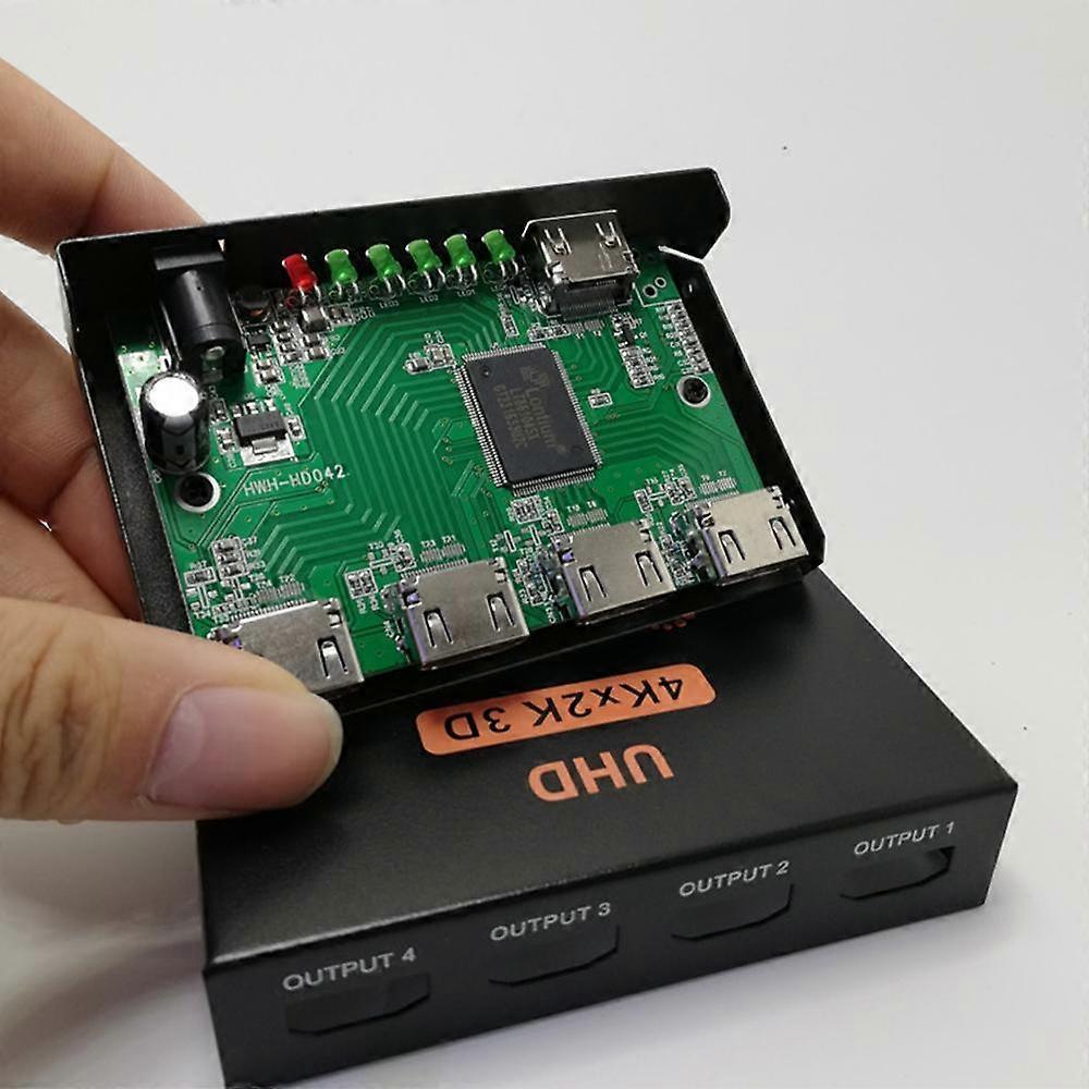 1 In 4 Out 4K HDMI Splitter for Monitor/TV/Computer Display - Image 5