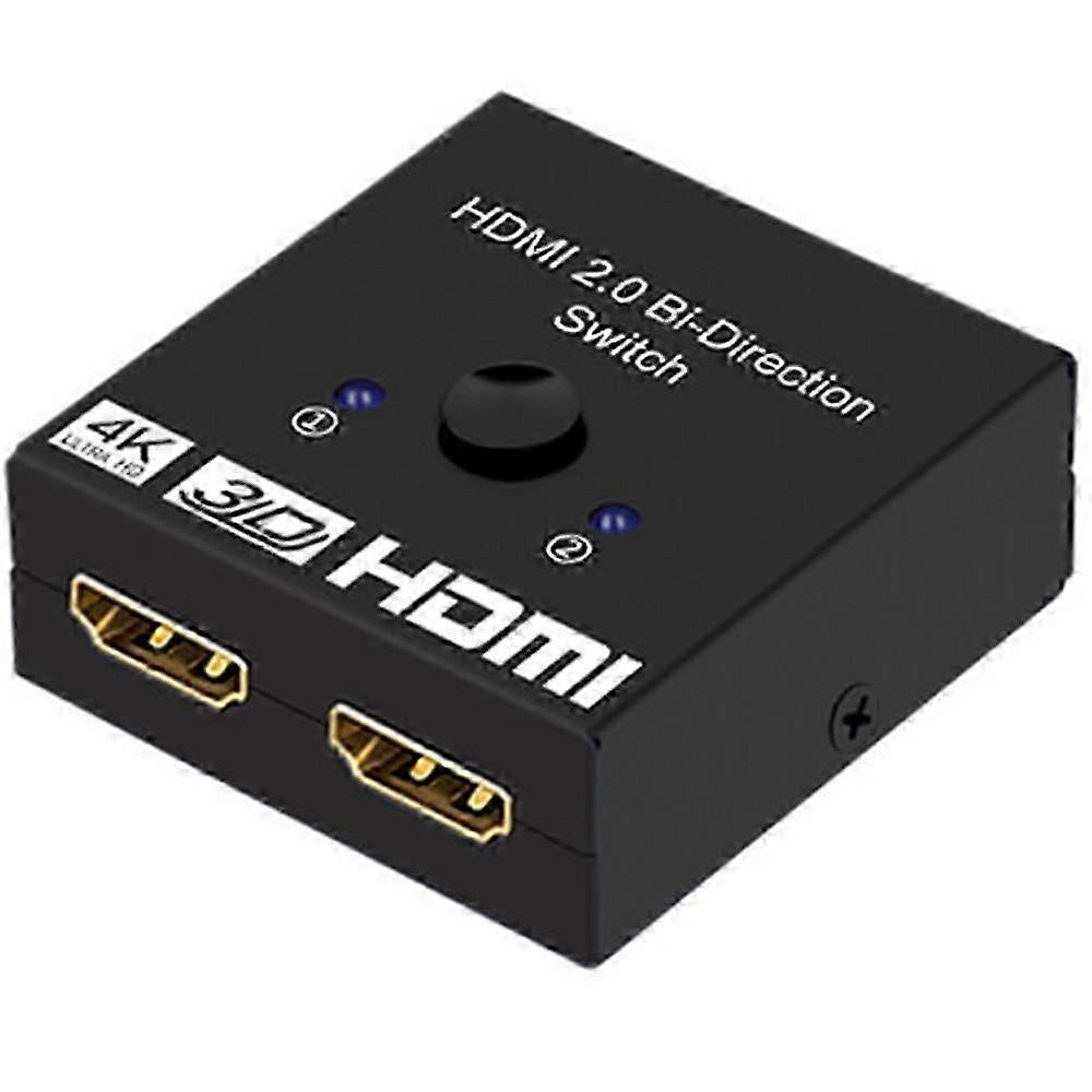 2 In 1 Out 4K HDMI Switch Bi-Directional Splitter - Image 1