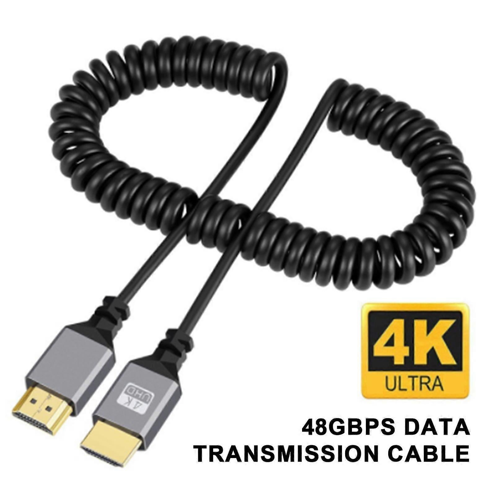 4K 60Hz HDMI/MICRO HDMI Cable High-Speed Retractable Universal - Image 2