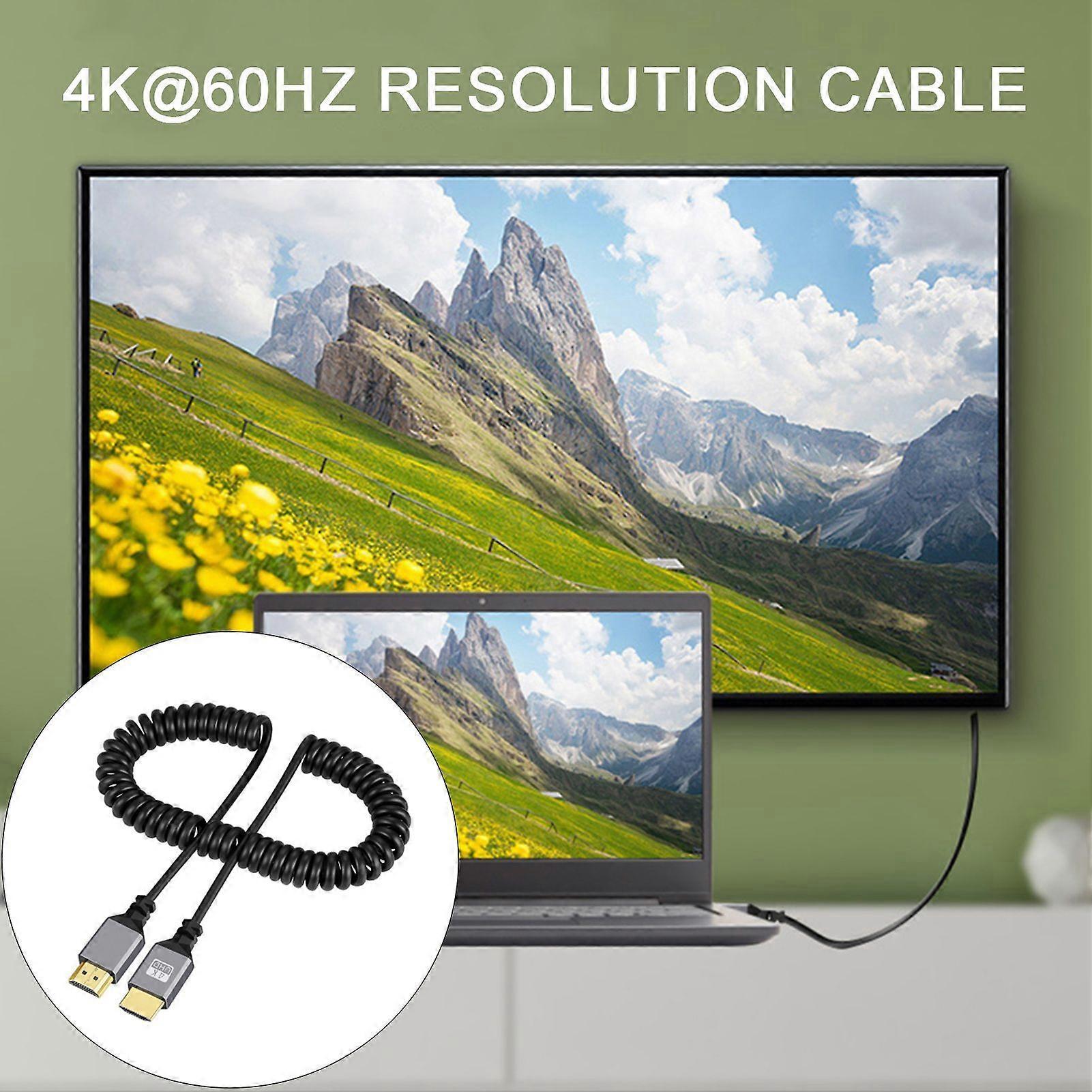 4K 60Hz HDMI/MICRO HDMI Cable High-Speed Retractable Universal - Image 4