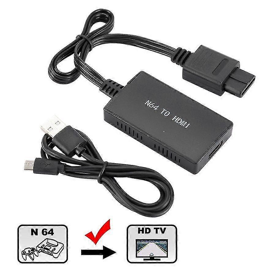 N64 to HDMI Converter HD Link Cable for N64/NGC Consoles - Image 1