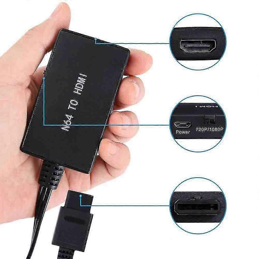 N64 to HDMI Converter HD Link Cable for N64/NGC Consoles - Image 4