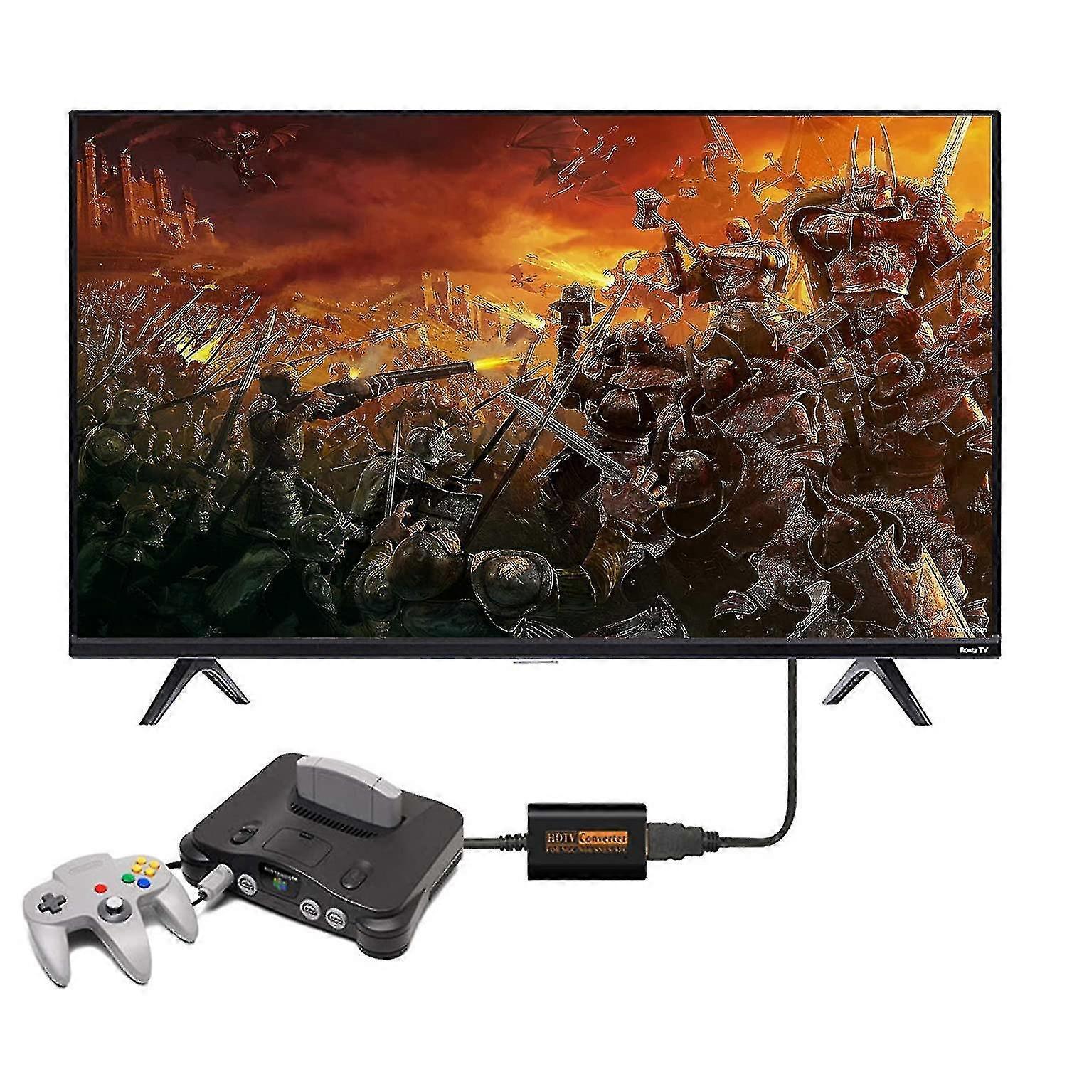 N64 to HDMI Converter 720P Plug & Play for Nintendo 64/GameCube/SNES - Image 5