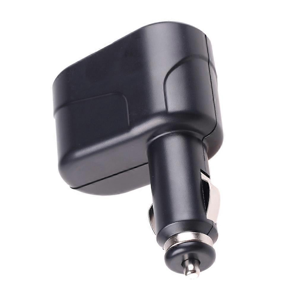 1 In 2 Out Car Cigarette Lighter Splitter Black 95x6x5cm - Image 2