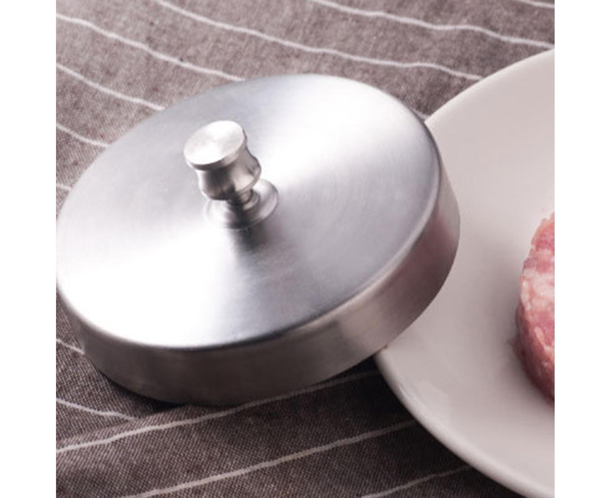 Hamburger Patty Maker Simple Operation Stainless Steel-Stainless Steel - Image 4