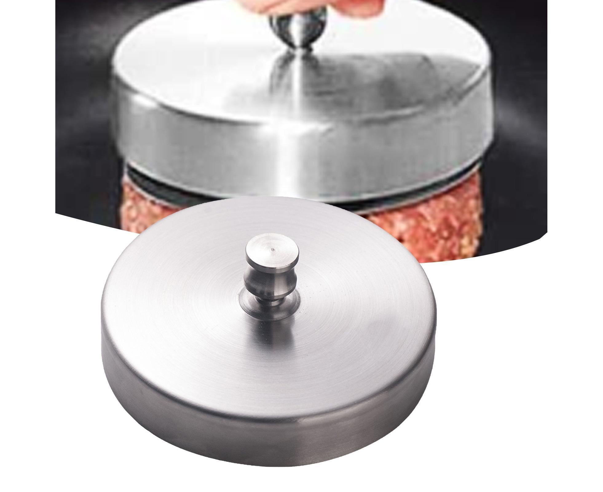 Hamburger Patty Maker Simple Operation Stainless Steel-Stainless Steel - Image 5