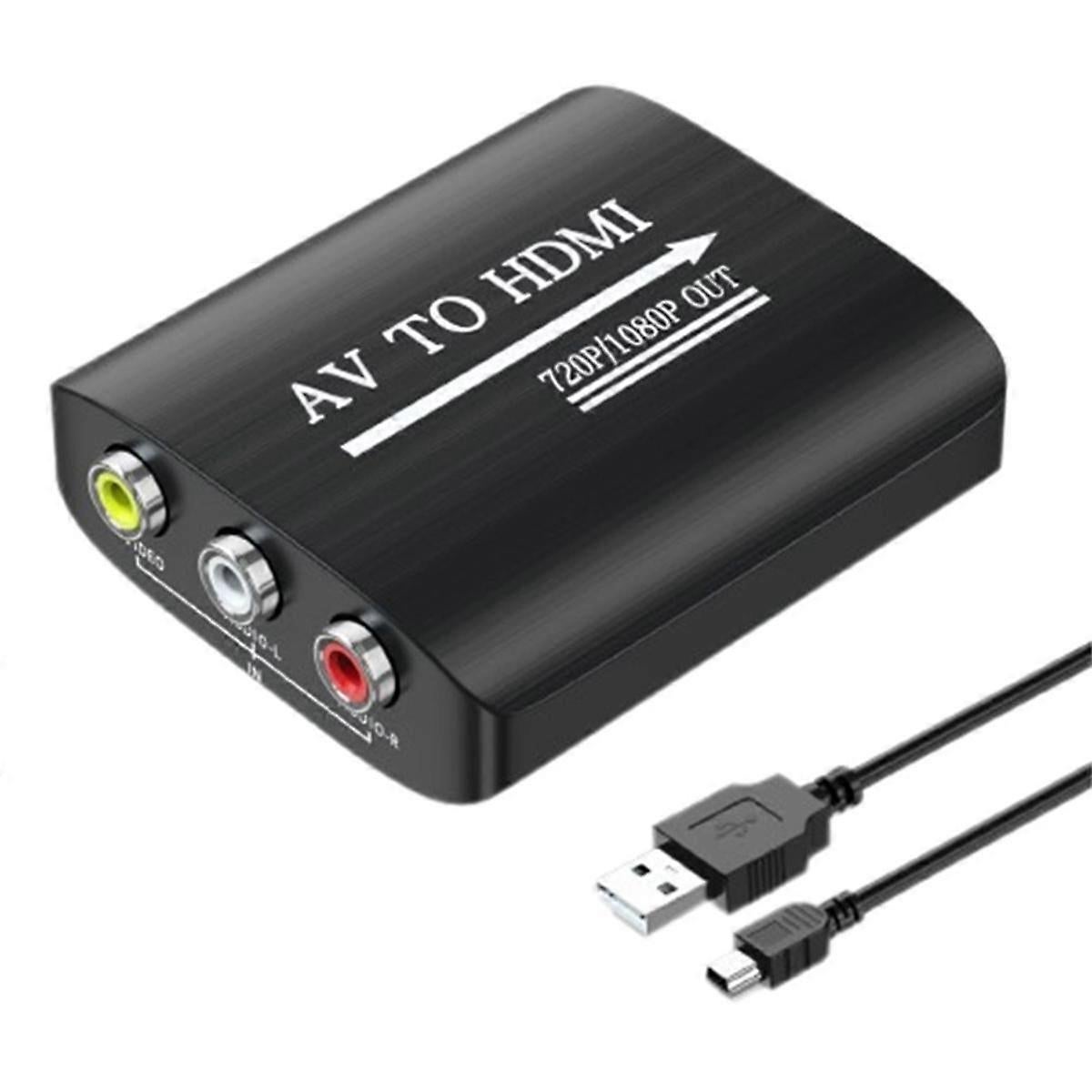 RCA to AV Adapter for PS1/2/3/N64/VCR/DVD - Image 1