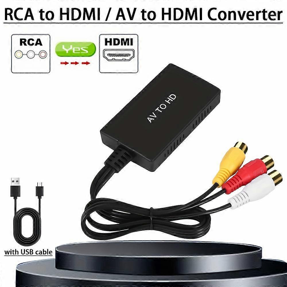 RCA to HDMI Converter 1080P for TV/PC/Gaming/DVD - Image 4