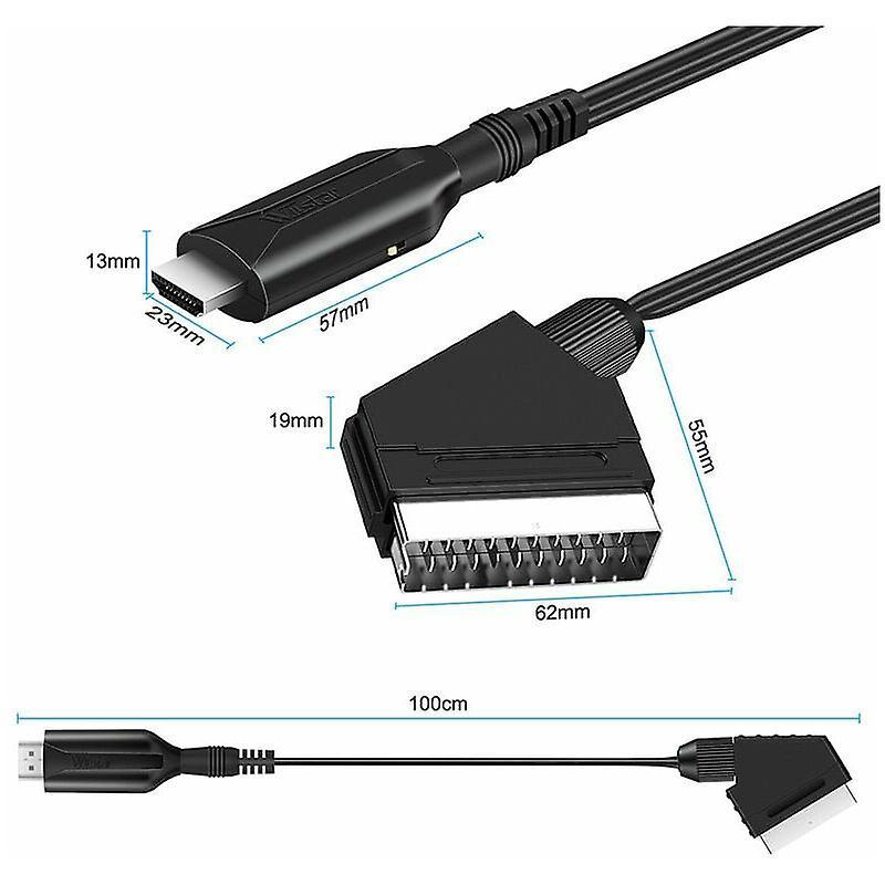 SCART to HDMI Converter for HDTV/DVD/Set-Top Box/PS3 - Image 2