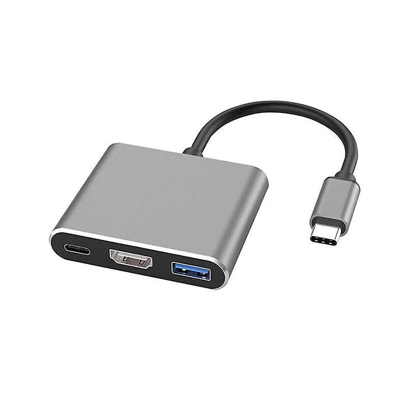 USB-C 3 In 1 Hub Type-C to HDMI/USB 3.0/PD Adapter - Image 1